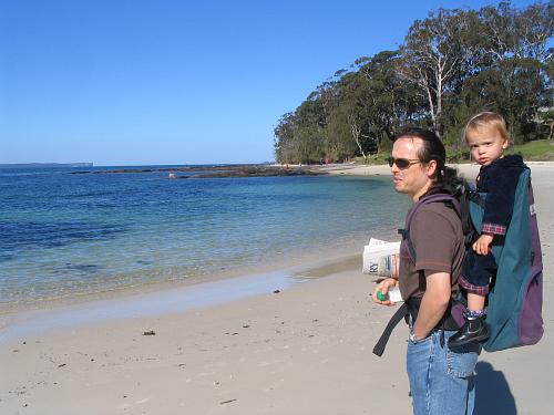 Walk on Huskisson Beach