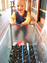 Checking 
                    out Mums Tomato Seedlings (9.5 months old)