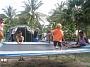 On the trampoline with the Locals